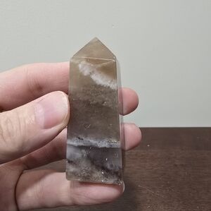 Root Beer Fluorite Crystal Tower